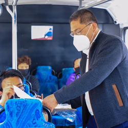 Continúa SMT con operativos de sana distancia; supervisó 8 mil unidades en enero