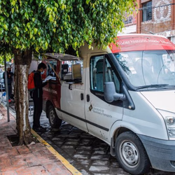 Benefician unidades móviles a 443 personas en tres municipios: SMT