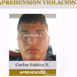 Policía Auxiliar Detenido por abuso sexual/ Foto: Redes 
