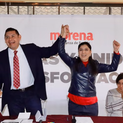 Alejandro Armenta y Claudia Rivera/ Foto Especial
