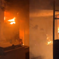 Incendio/ Foto: Redes 
