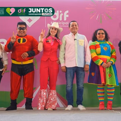 Con gran éxito se realizó la “Gran Feria del Día del Niño” del DIF Municipal