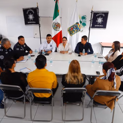 Gobierno de Tonantzin Fernández fortalece la seguridad con mesas de trabajo en las 13 juntas auxiliares