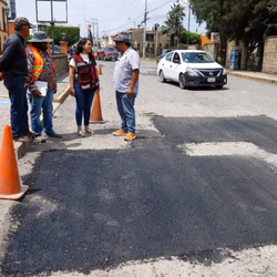 Supervisa Tonantzin Fernández la eficiencia del Bachetón 2025 en San Pedro Cholula