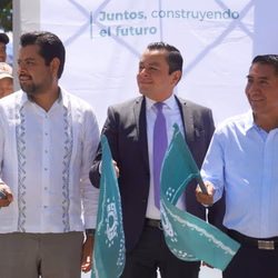 Gobierno de Texmelucan inicia rehabilitación de 1.4 km de red de drenaje sanitario en carretera de San Juan Tuxco