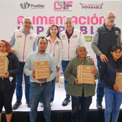 Refuerzan MariElise Budib y Pepe Chedraui entrega de apoyos alimentarios en la capital