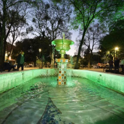 Rehabilita Ayuntamiento de Puebla fuentes del parque de San José