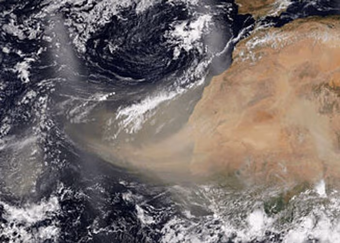 Son siete municipios de Puebla afectados por el polvo del Sahara