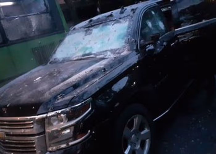 Revelan que García Harfuch viajaba de copiloto en la camioneta durante el atentado