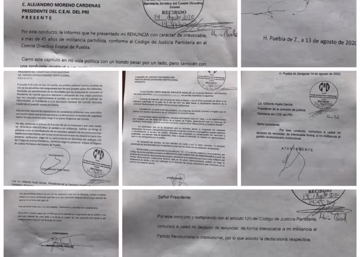 Empieza la desbandada del PRI