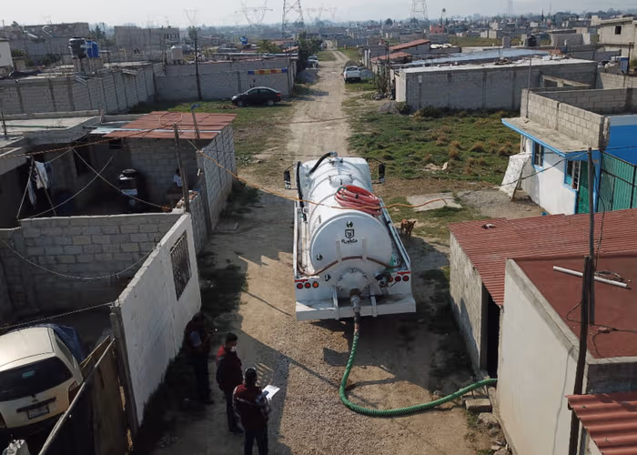 Con estrategia emergente de distribución de agua, Ayuntamiento de Puebla beneficia 80 localidades