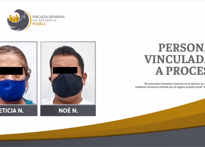 Prisión contra abuela y tío de niña víctima de trata de personas con fines de explotación