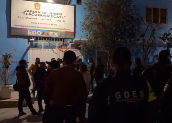 Pese a Covid, jóvenes hacen fiesta en un kínder de Ecatepec