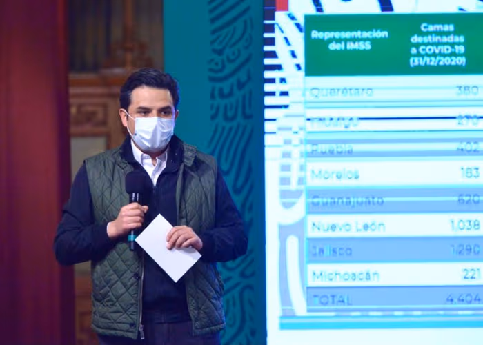 Realiza IMSS reconversión hospitalaria en ocho entidades ante el aumento de contagios de COVID-19