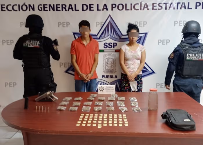 Policía Estatal detiene a presuntos narcomenudistas