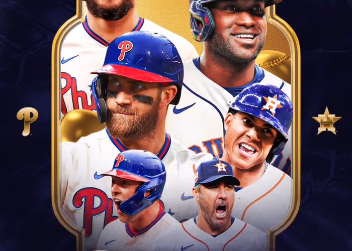 Astros y Phillies comienzan las emociones en el juego 1 se la Serie Mundial
