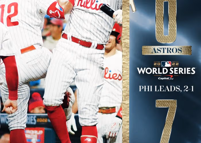 Los Phillies de Philadelphia se ponen arriba en la Serie Mundial