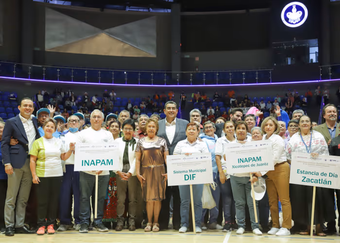 Inauguración de los XXVIII Juegos Estatales Deportivos y Culturales de las personas Adultas Mayores/ Foto: Daniel Casas/ES imagén.mx