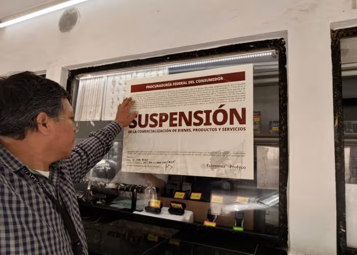 Profeco suspende casa de empeño Montepío Plus en San Baltazar Campeche