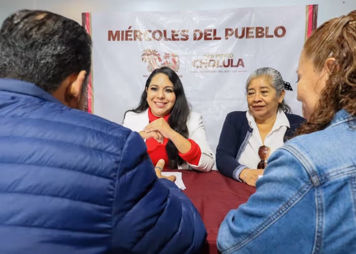 Encabeza Tonantzin Fernández el 11º Miércoles del Pueblo en San Pedro Cholula