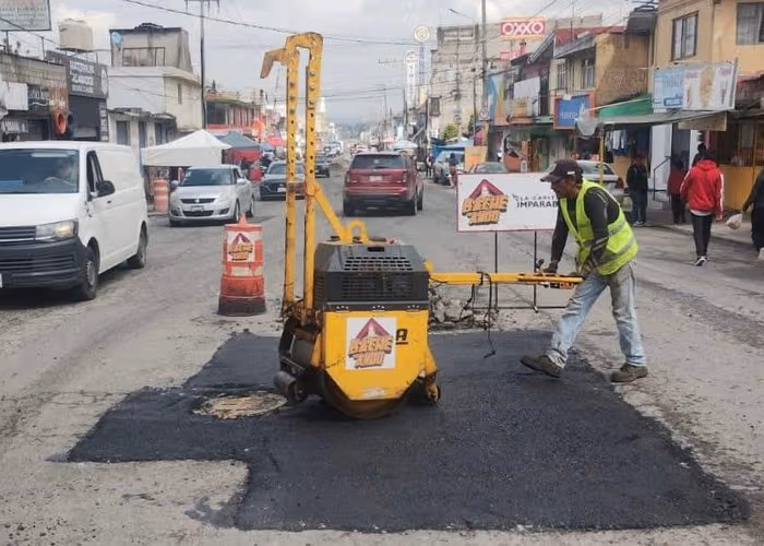 Campaña Capitalina Bacheando Puebla fortalece la infraestructura vial en el norte de la ciudad
