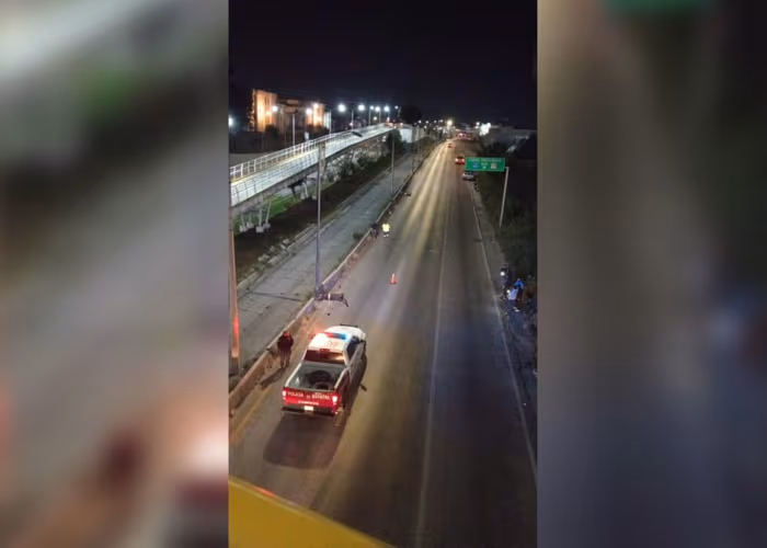 Exceso de velocidad ocasiona la muerte de un motociclista en el Periférico Ecológico