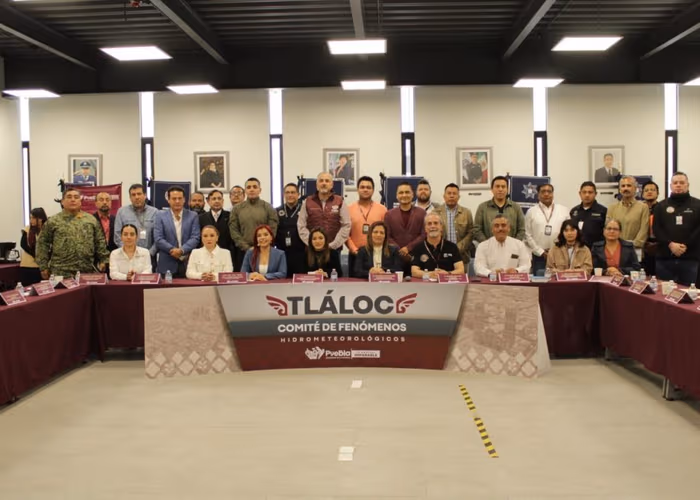 Comité “Tláloc” presenta acciones integrales realizadas en la Temporada de Lluvias del 2025