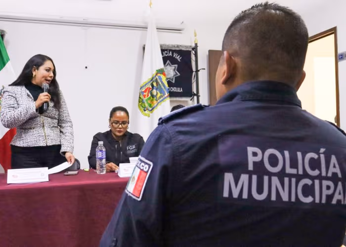 Tonantzin Fernández impulsa la profesionalización policial en San Pedro Cholula