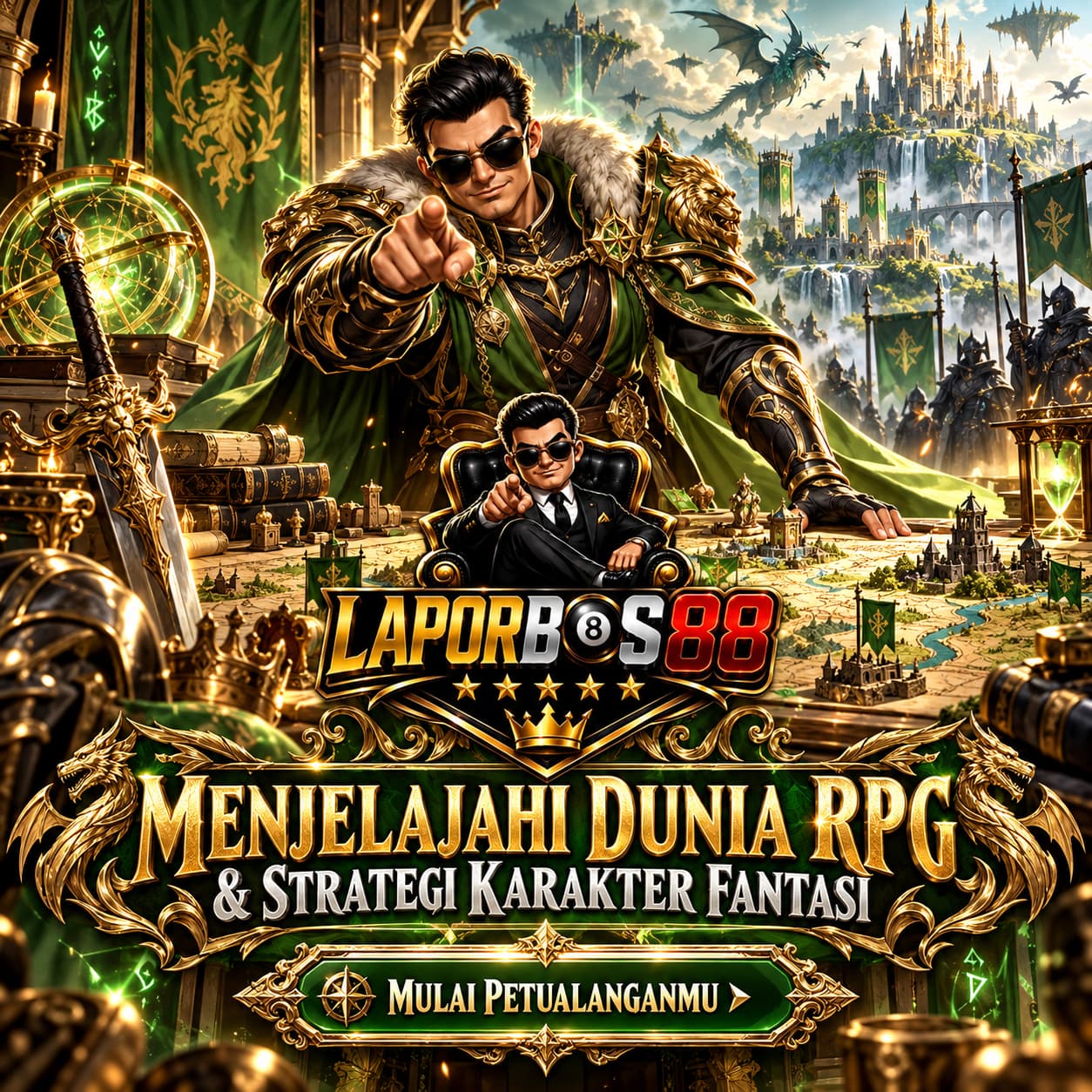 Main Game Kreatif di LAPORBOS88 – Nikmati Pengalaman Seru! by Hey siriusly