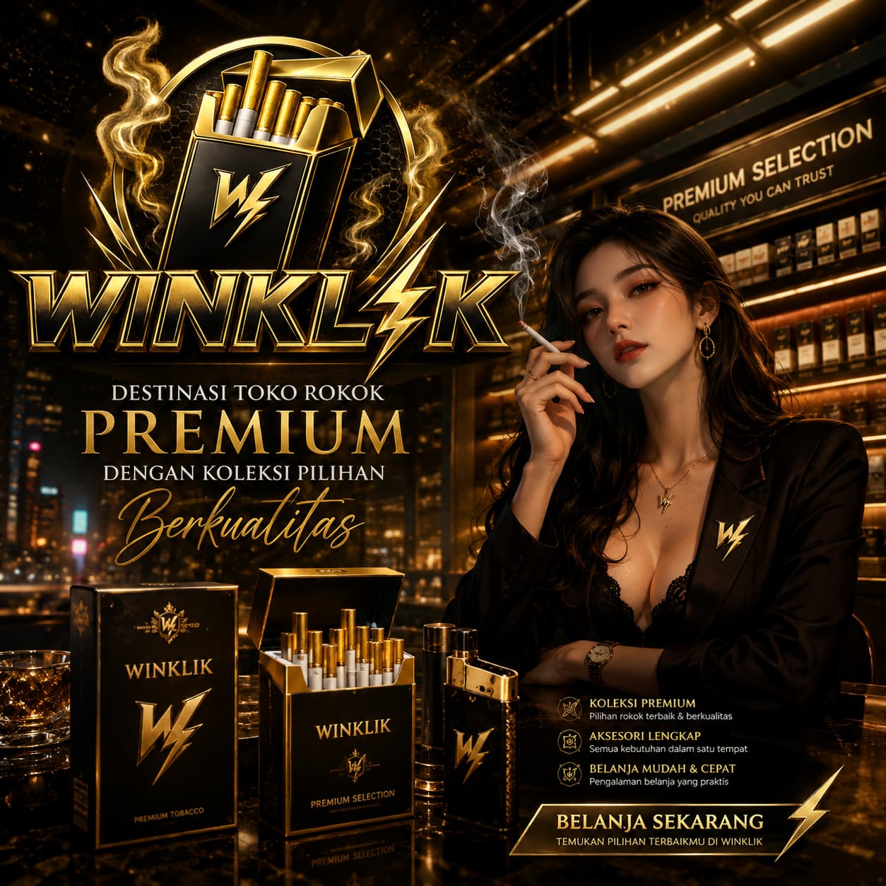 WINKLIK | Destinasi Toko Rokok Premium dengan Koleksi Pilihan Berkualitas