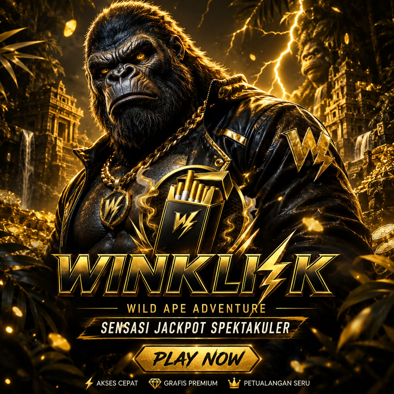 WINKLIK - Wild Ape Adventure dengan Sensasi Jackpot Spektakuler
