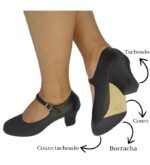 Sapato de flamenco Tacheado