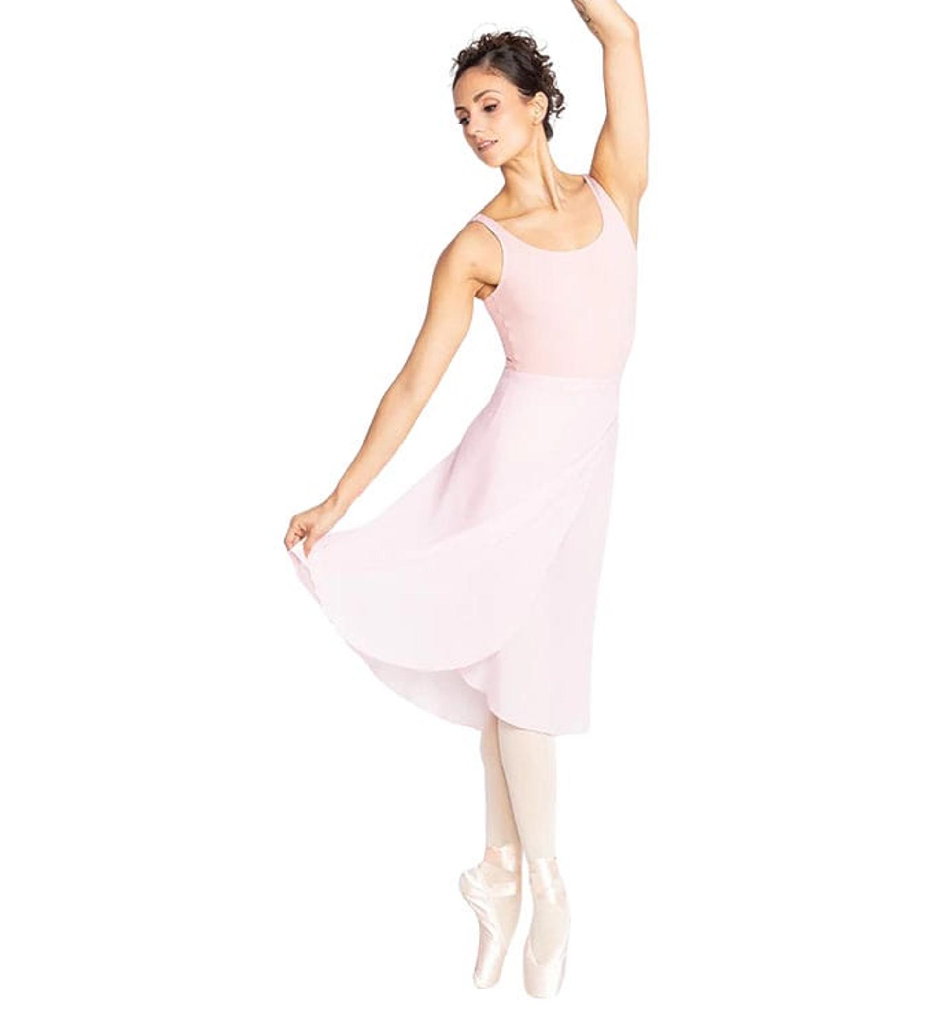 Saia Longa em Crepe para Ballet
