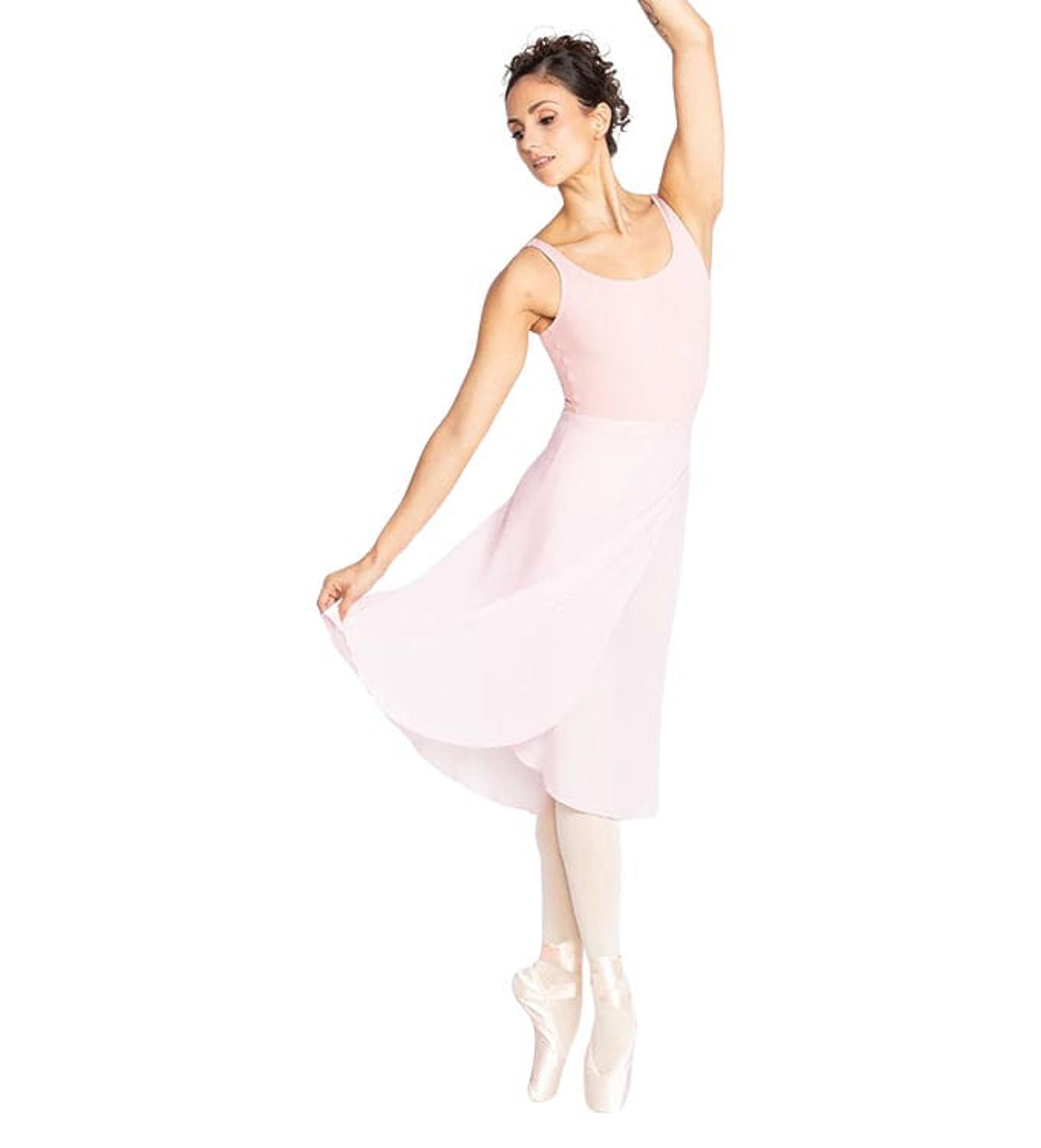 Saia Longa em Crepe para Ballet