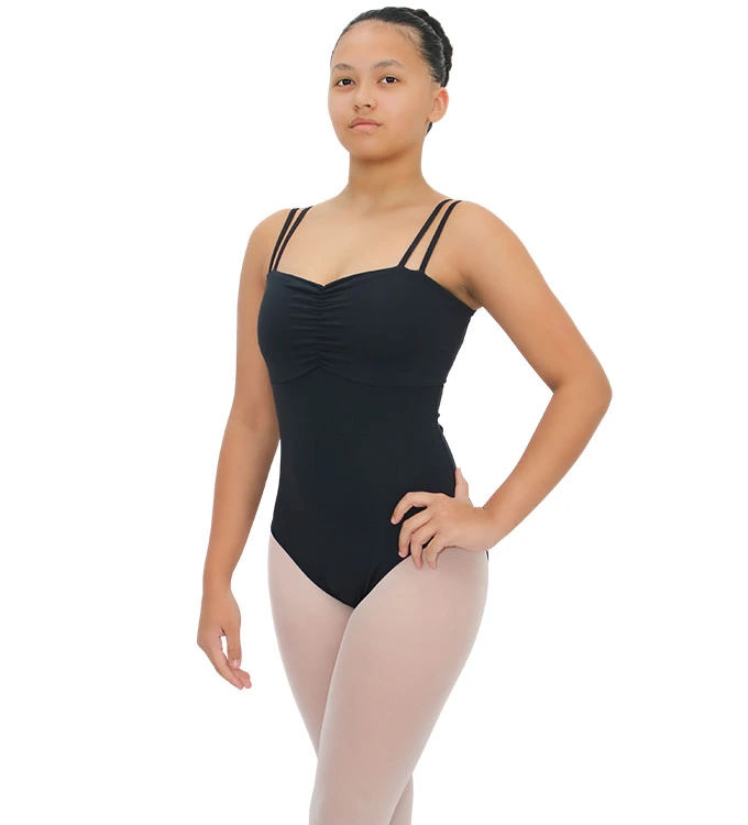 Collant Drapeado Alça Dupla Home Dance Collant Drapeado Alca Dupla Home Dance