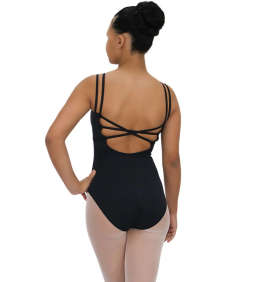 Collant Drapeado Alça Dupla Home Dance