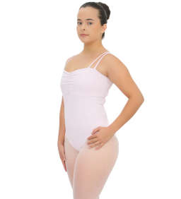 Collant Drapeado Alça Dupla Home Dance