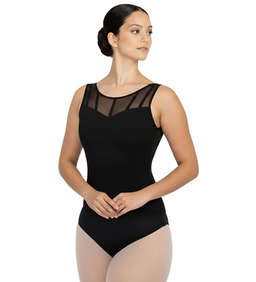 Collant com Tule Suplex Home Dance