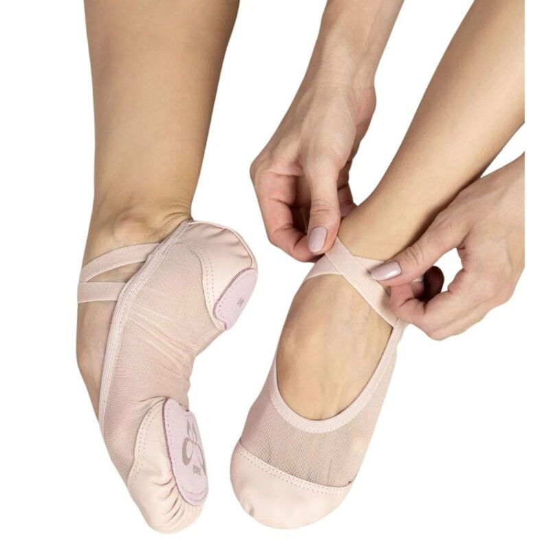 Sapatilha Biré Couro Rosa EUA Sapatilha Bire Couro Rosa EUA