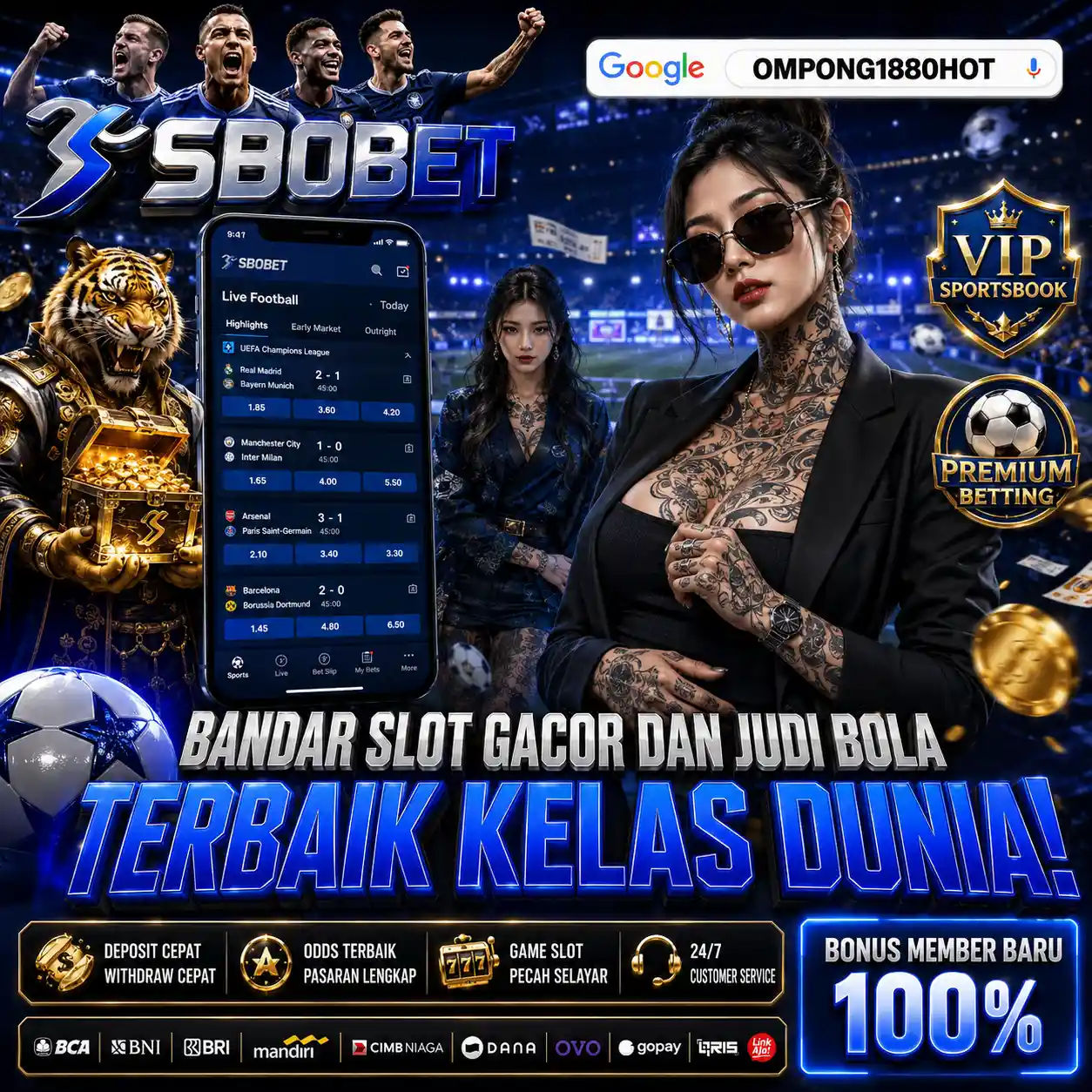 Banner OMPONG1880HOT