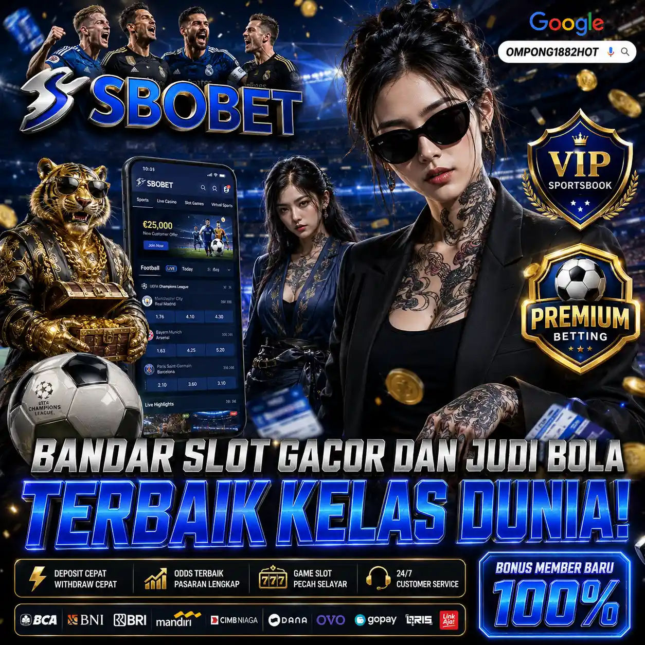 Banner OMPONG1882HOT