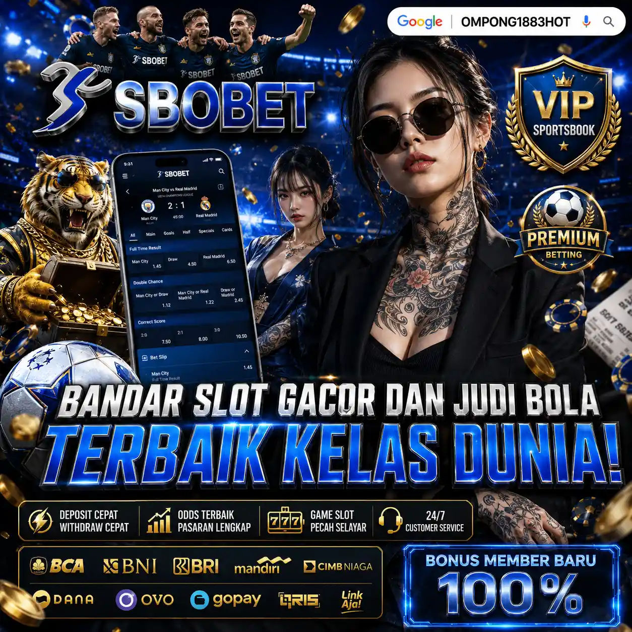 Banner OMPONG1883HOT