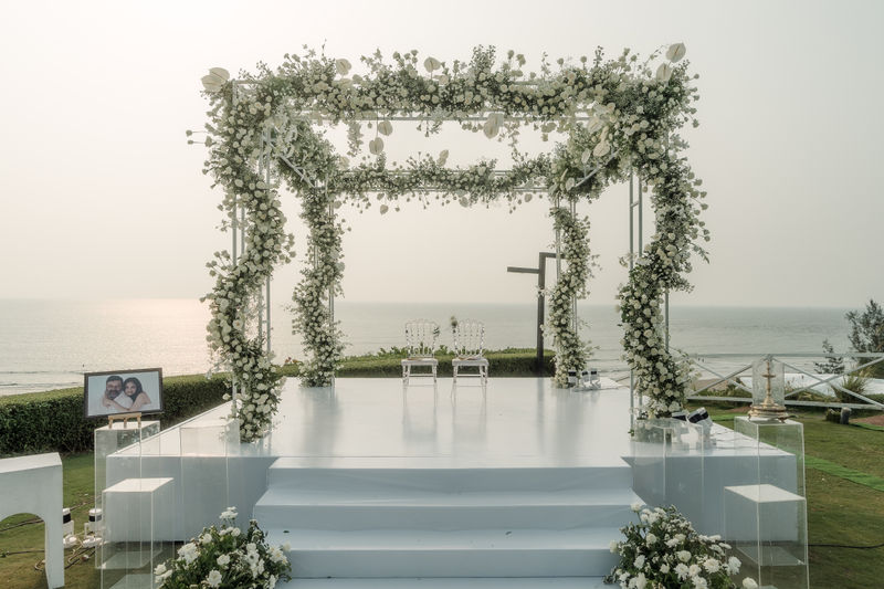Rhea and Mark's wedding at W Goa, planned by Dream Weddings by TRIPN