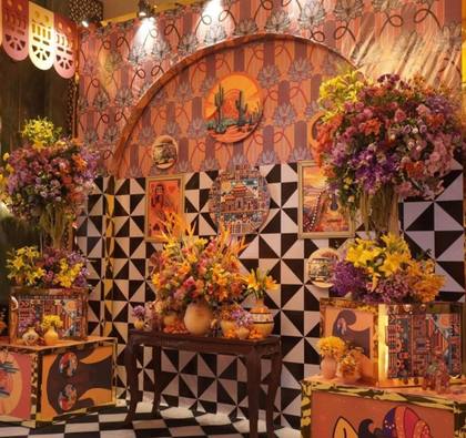 Backdrop — Carnival decor