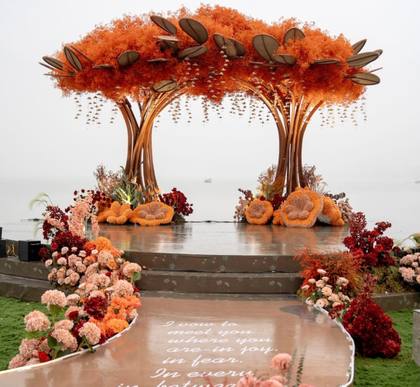 Backdrop and Mandap — Wedding decor