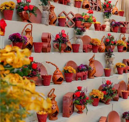 Backdrop — Mehendi decor