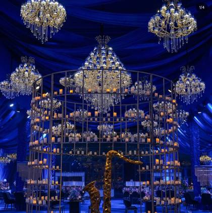 Ceiling and Bar — Reception decor
