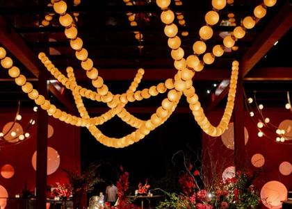 Ceiling — Sangeet decor