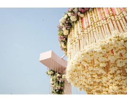Ceiling — Wedding decor — ITC Gardenia Bengaluru