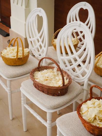 Floral detail — Wedding decor — ITC Gardenia Bengaluru